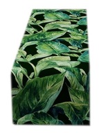 Farebné prekrytie Listy na čiernom podklade 40x150 cm Farebné prekrytie Listy na čiernom podklade 40x150 cm