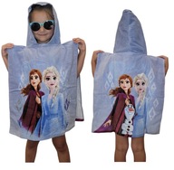 DETSKÉ KÚPEĽNÉ MESTSKÉ PONČO ZMRZNUTÉ MRÁZKY ELZA ANNA DISNEY OKRA DETSKÉ KÚPEĽNÉ MESTSKÉ PONČO ZMRZNUTÉ MRÁZKY ELZA ANNA DISNEY OKRA