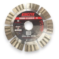 KIŃCZYK TURBO CLASSIC DIAMANTOVÝ DISK - C 125 MM KIŃCZYK TURBO CLASSIC DIAMANTOVÝ DISK - C 125 MM