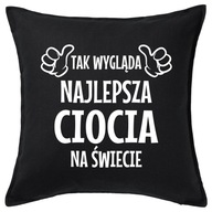 BEST TETS vankúš 50x50 darček BEST TETS vankúš 50x50 darček