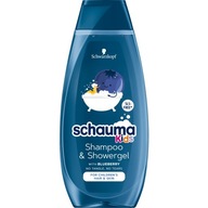 Schauma Kids šampón na vlasy a sprchový gél pre chlapcov 400ml Schauma Kids šampón na vlasy a sprchový gél pre chlapcov 400ml