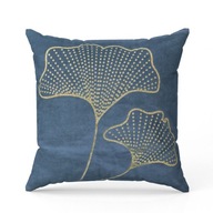 Ozdobná obliečka na vankúš 45x45 ginkgo leaves kvety Ozdobná obliečka na vankúš 45x45 ginkgo leaves kvety