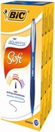 Automatické guľôčkové pero. BIC Atlantis Soft blue X12