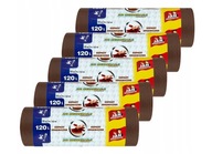 HNEDÉ SEGREGAČNÉ VRECKÁ 120L 10 KS. JAN ESSENTIAL SET 5x HNEDÉ SEGREGAČNÉ VRECKÁ 120L 10 KS. JAN ESSENTIAL SET 5x