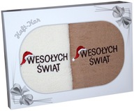 SADA DVOCH UTERÁKOV 70x140 VESELÉ VIANOCE SADA DVOCH UTERÁKOV 70x140 VESELÉ VIANOCE