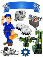 Tortová oblátka MECHANIK + MENO Potlač cukru A4 Tortová oblátka MECHANIK + MENO Potlač cukru A4