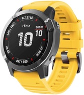 ŽLTÝ remienok Garmin FENIX 6 Sapphire QuickFit 22 mm ŽLTÝ remienok Garmin FENIX 6 Sapphire QuickFit 22 mm