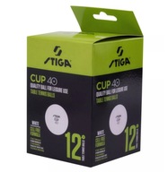 Pingpongové loptičky, sada STIGA BALL CUP 12-BACK Pingpongové loptičky, sada STIGA BALL CUP 12-BACK