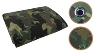 CAMO PLACHTA, VODEODOLNÁ, HRUBÝ, PEVNÝ PLÁŠŤ, 4x6m CAMO PLACHTA, VODEODOLNÁ, HRUBÝ, PEVNÝ PLÁŠŤ, 4x6m