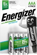 4x ENERGIZER EXTREME AAA R03 800mAh BATÉRIE 4x ENERGIZER EXTREME AAA R03 800mAh BATÉRIE