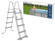 Bezpečný rebrík do bazéna 122 cm Bestway 58331 Bezpečný rebrík do bazéna 122 cm Bestway 58331