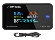 VÝKON MERAČ WATTMETER VOLTMETER KWS-AC300-10A VÝKON MERAČ WATTMETER VOLTMETER KWS-AC300-10A