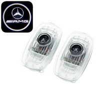 Projektor s logom Mercedes LED AMG GT 4-dverový CLA CLS Projektor s logom Mercedes LED AMG GT 4-dverový CLA CLS