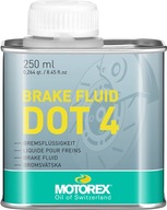 MOTOREX BRZDOVÁ KVAPALINA DOT 4 brzdová kvapalina 250ml MOTOREX BRZDOVÁ KVAPALINA DOT 4 brzdová kvapalina 250ml