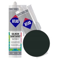 Atlas SILIKON sanitárny grafit 037 / 280 ml Atlas SILIKON sanitárny grafit 037 / 280 ml