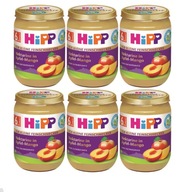 HiPP BIO Jablká s nektárinkou a mangom, 6x190g HiPP BIO Jablká s nektárinkou a mangom, 6x190g