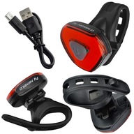 ZADNÉ SVETLO 18 CHIP LED 3-FUNK 3,7V 270MAH MICRO-USB ZADNÉ SVETLO 18 CHIP LED 3-FUNK 3,7V 270MAH MICRO-USB