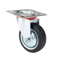Otočné koleso kovová guma, koliesko na vozík