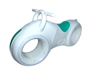 Bielo-zelená BABY SCOOTER BLUETOOTH jazda Bielo-zelená BABY SCOOTER BLUETOOTH jazda