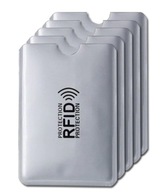 5 x RFID puzdro proti krádeži na bezpečnostné karty
