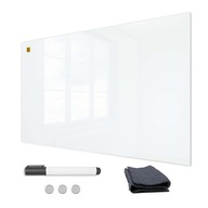 Magnetická sklenená tabuľa 120x90 biela PREMIUM Magnetická sklenená tabuľa 120x90 biela PREMIUM
