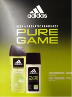 Adidas Pure Game pánska darčeková sada dns + gél Adidas Pure Game pánska darčeková sada dns + gél