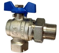uhlový guľový ventil 3/4" so skrutkovým pripojením PN30 D uhlový guľový ventil 3/4" so skrutkovým pripojením PN30 D