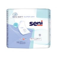 Seni Soft Super Dry savé vložky 90x60cm 15 ks Seni Soft Super Dry savé vložky 90x60cm 15 ks