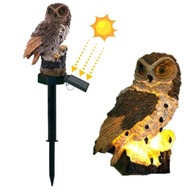 SOLAR LED OWL svietidlo (solárne) VODODOLNÉ