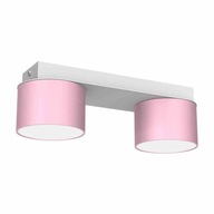 Stropné svietidlo Milagro DIXIE Pink/White 2xGX53 kartónová náhrada Stropné svietidlo Milagro DIXIE Pink/White 2xGX53 kartónová náhrada