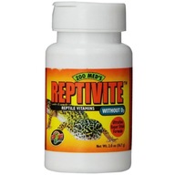 ZOOMED Reptivite 57g - Vitamíny pre plazy bez vitamínov. D3