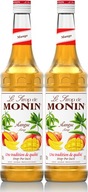 MONIN MANGO sirup s príchuťou 700ml x2 MONIN MANGO sirup s príchuťou 700ml x2
