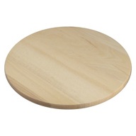 SYROVÁ DOSKA, MÄSOVÉ MÄSO, DREVENÝ PODNÁK na obracanie, 40 cm