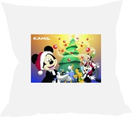 Vankúš MICKEY MOUSE, Vianoce s menom, VEĽKÝ VÝBER Vankúš MICKEY MOUSE, Vianoce s menom, VEĽKÝ VÝBER
