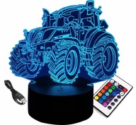 3D LED NOČNÁ LAMPA FARMÁRSKY TRAKTOR FARMÁRSKY TRAKTOR 3D LED NOČNÁ LAMPA FARMÁRSKY TRAKTOR FARMÁRSKY TRAKTOR