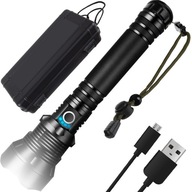 Taktická LED baterka Výkonná vojenská nabíjateľná páčka USB so zoomom P70 Taktická LED baterka Výkonná vojenská nabíjateľná páčka USB so zoomom P70