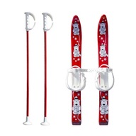 Lyže s palicami pre deti 70 cm MARMAT Red Lyže s palicami pre deti 70 cm MARMAT Red