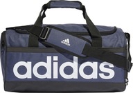 ADIDAS ESSENTIALS LINEAR DUFFEL MEDIUM TAŠKA, NÁMORNÍCKA MODRÁ A BIELA HR5349 ADIDAS ESSENTIALS LINEAR DUFFEL MEDIUM TAŠKA, NÁMORNÍCKA MODRÁ A BIELA HR5349