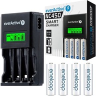 RÝCHLONABÍJAČKA NA BATÉRIE + 4x AA ENELOOP RÝCHLONABÍJAČKA NA BATÉRIE + 4x AA ENELOOP