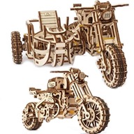 UGEARS PUZZLE 3D MODEL PRE MONTÁŽ SCRAMEBLERA UGEARS PUZZLE 3D MODEL PRE MONTÁŽ SCRAMEBLERA