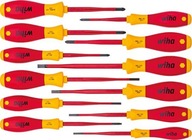 Sada 12 ks izolovaných skrutkovačov WIHA pre elektrikárov