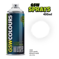 GSW SPRAY Primer Color Matt White 400ml