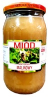 Surový malinový med Apiary Trzebiszewo 1,1 kg Surový malinový med Apiary Trzebiszewo 1,1 kg