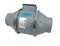 RAM Mixed-Flow 125mm dvojrýchlostný ventilátor 284m3/h