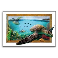 Fototapeta 3D Morské korytnačky 15 XL