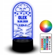 LED NOČNÁ LAMPA S 3D OBLOHOU PRE DIEŤA LED NOČNÁ LAMPA S 3D OBLOHOU PRE DIEŤA