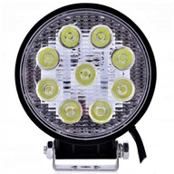 Pracovná lampa 27W LED halogénový vyhľadávací svetlomet 12V 24V Pracovná lampa 27W LED halogénový vyhľadávací svetlomet 12V 24V