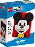 Súprava LEGO Brick Sketches 40456 Mickey Mouse