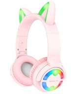 SLÚCHADLÁ PRE DETI BLUETOOTH LED RGB MAČACIE UŠI SLÚCHADLÁ PRE DETI BLUETOOTH LED RGB MAČACIE UŠI