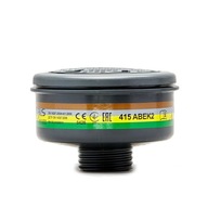 Plynový filter A2B2E2K2 BLS 415 organické anorganické kyseliny amoniak Plynový filter A2B2E2K2 BLS 415 organické anorganické kyseliny amoniak